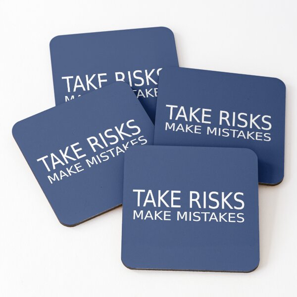 Item preview, Take Risks Make Mistakes Motivational Word on Merchandise designed and sold by Bro Will Love This.