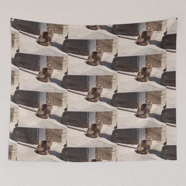 Item preview, Long Haired Cat designed and sold by Malcolm Snook.