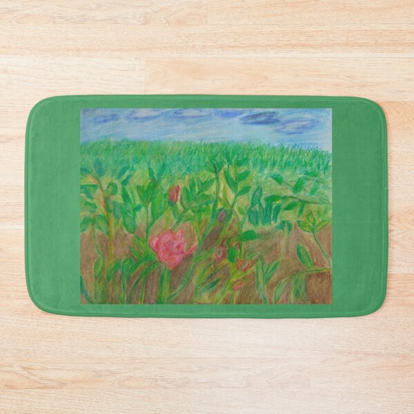 Item preview, Rose flowers field designed and sold by MartaTerkiewicz.