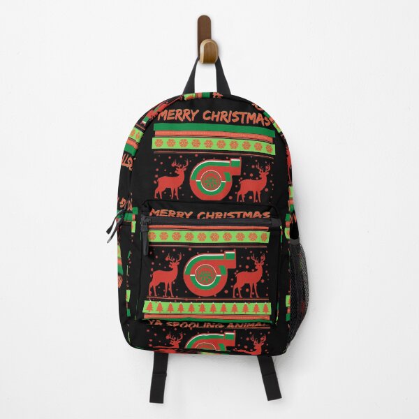 Item preview, Merry Christmas Ya Spooling Animal Turbo Twin Turbos Ugly Xmas Sweater Deer  designed and sold by CarantinedChaos.