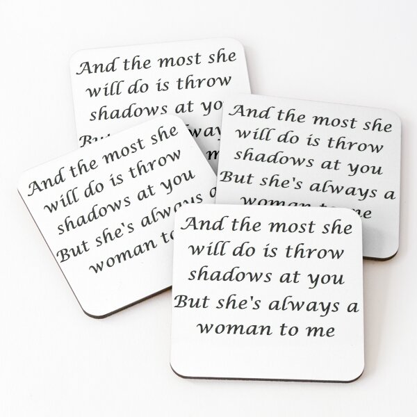 Item preview, She's Always a Woman designed and sold by EddRising.