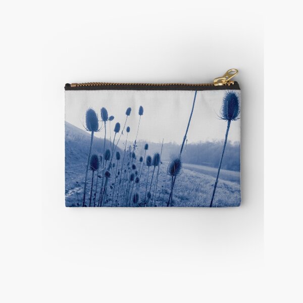 Item preview, Teasles on Pheseant Walk: Cyanotype 2 designed and sold by Catherine Stephenson.