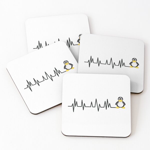 Artikelvorschau, Heartbeat Linux | Herzschlag Smoking entworfen und verkauft von Bro Will Love This.