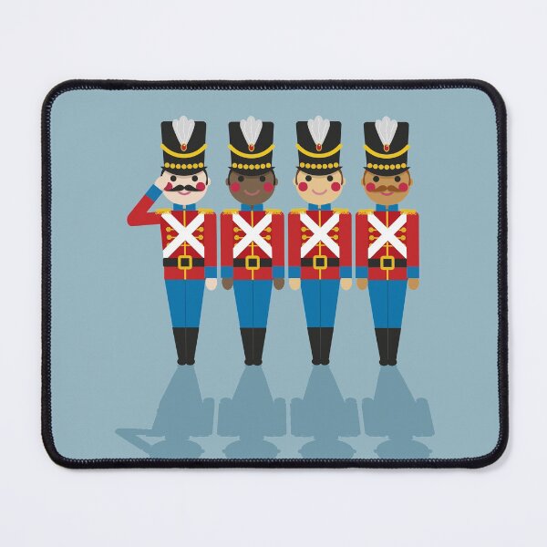 Item preview, Christmas Toy Soldiers Line Up designed and sold by VicEllisArt.