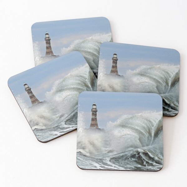Item preview, A Storm is Brewing - Roker Pier, Sunderland designed and sold by MoragBates.