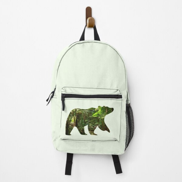 Item preview, Forest bear silhouette  designed and sold by LukjanovArt.
