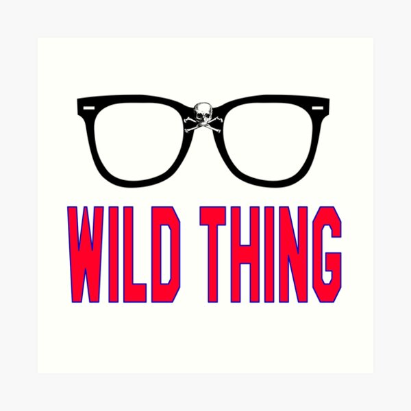 Kid Sized Rick Vaughn Wild Thing Glasses 