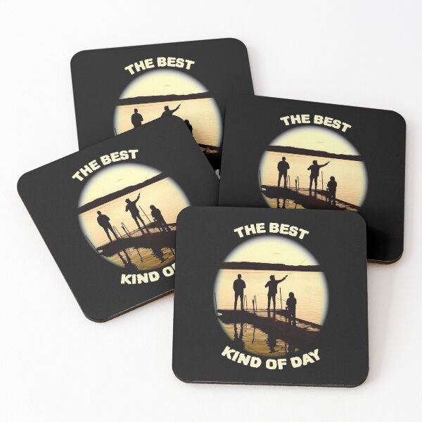 Item preview, The Best Kind of Day Family Fishing designed and sold by LeftFieldFunny.
