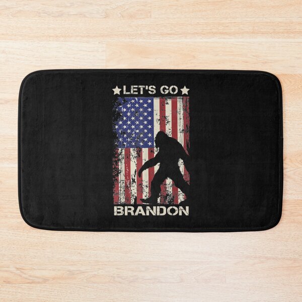 Item preview, Let's Go Brandon US Flag Bigfoot designed and sold by binly123.
