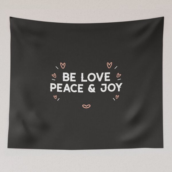 Item preview, Be love, peace & joy designed and sold by Salimah Haji.
