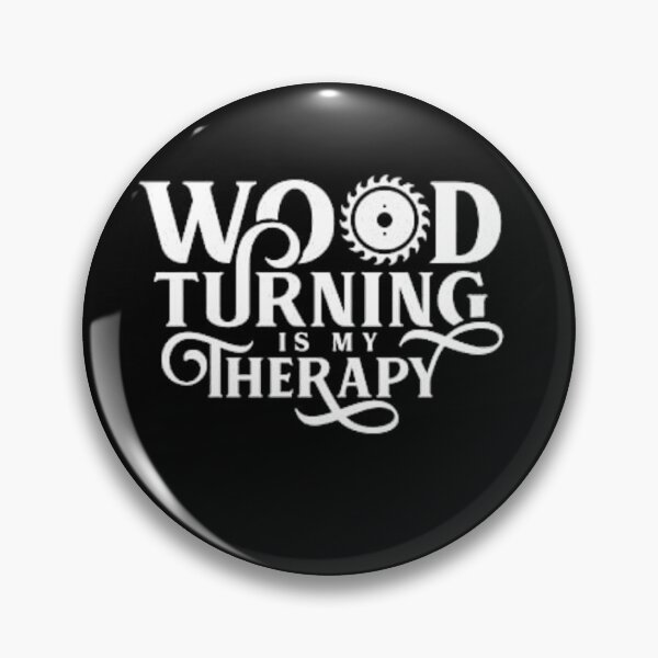 Item preview, WOOD TURNING IS MY THERAPY designed and sold by ATEF BRAHAM.