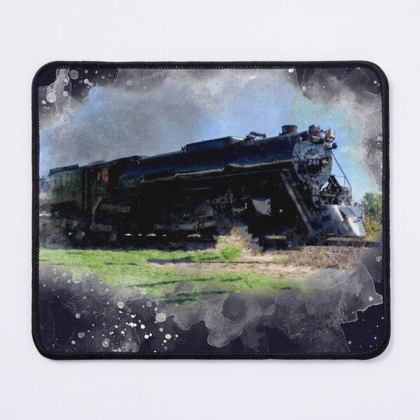 Item preview, Steam Train Digital Watercolor designed and sold by TripleMoonCrafts.