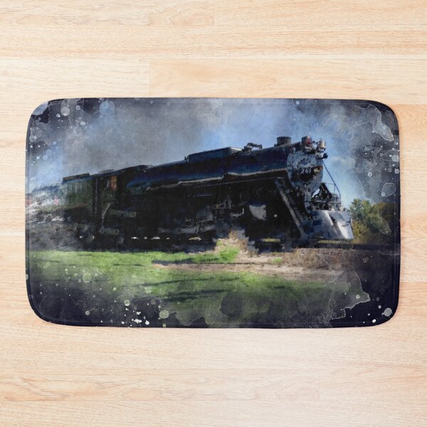 Item preview, Steam Train Digital Watercolor designed and sold by TripleMoonCrafts.