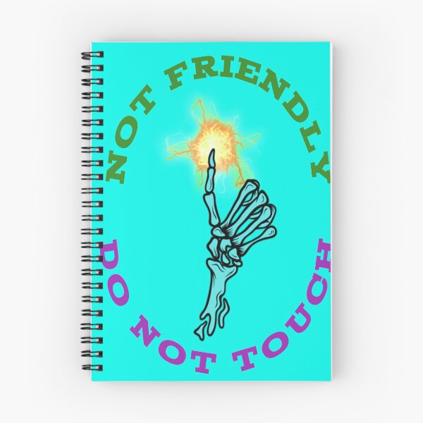 Item preview, Not Friendly Do Not Touch designed and sold by diva-design.