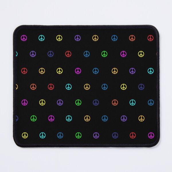 Item preview, Peace Sign Multicolor Grid.ai designed and sold by ArtofDissent.