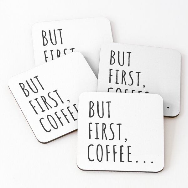 Item preview, But First, Coffee designed and sold by alchemytree.