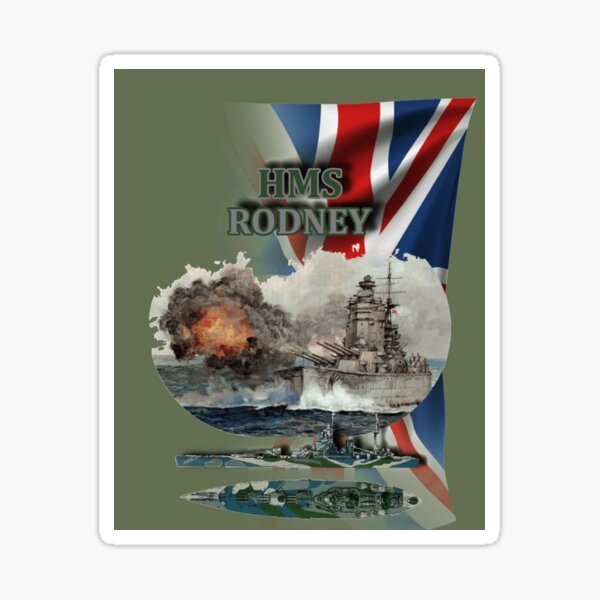 Item preview, "HMS Rodney" Graphic T-Shirt designed and sold by orlanclaudiada.