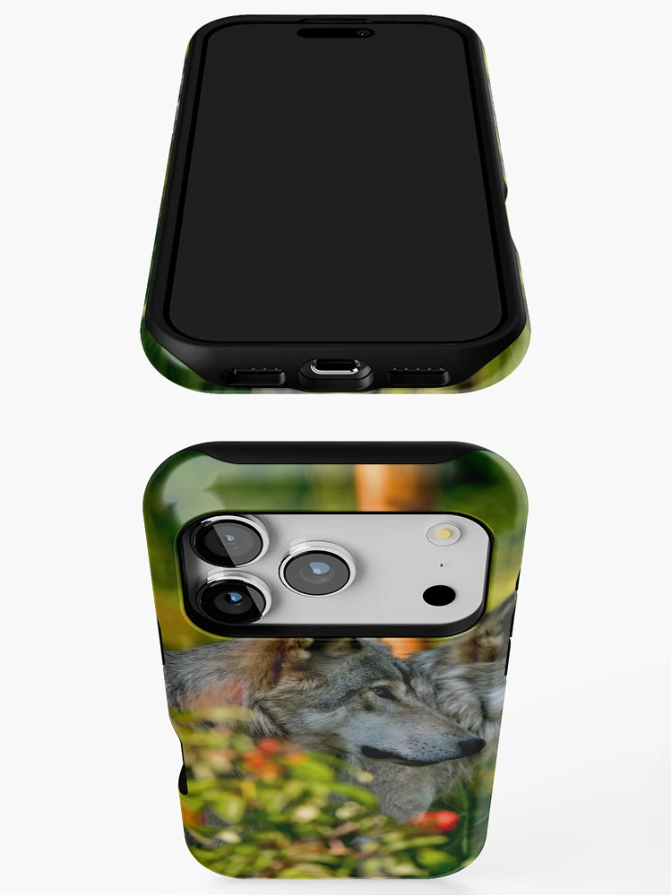 Thumbnail 3 of 4, iPhone Case, Timber Wolves designed and sold by WolvesOnly.