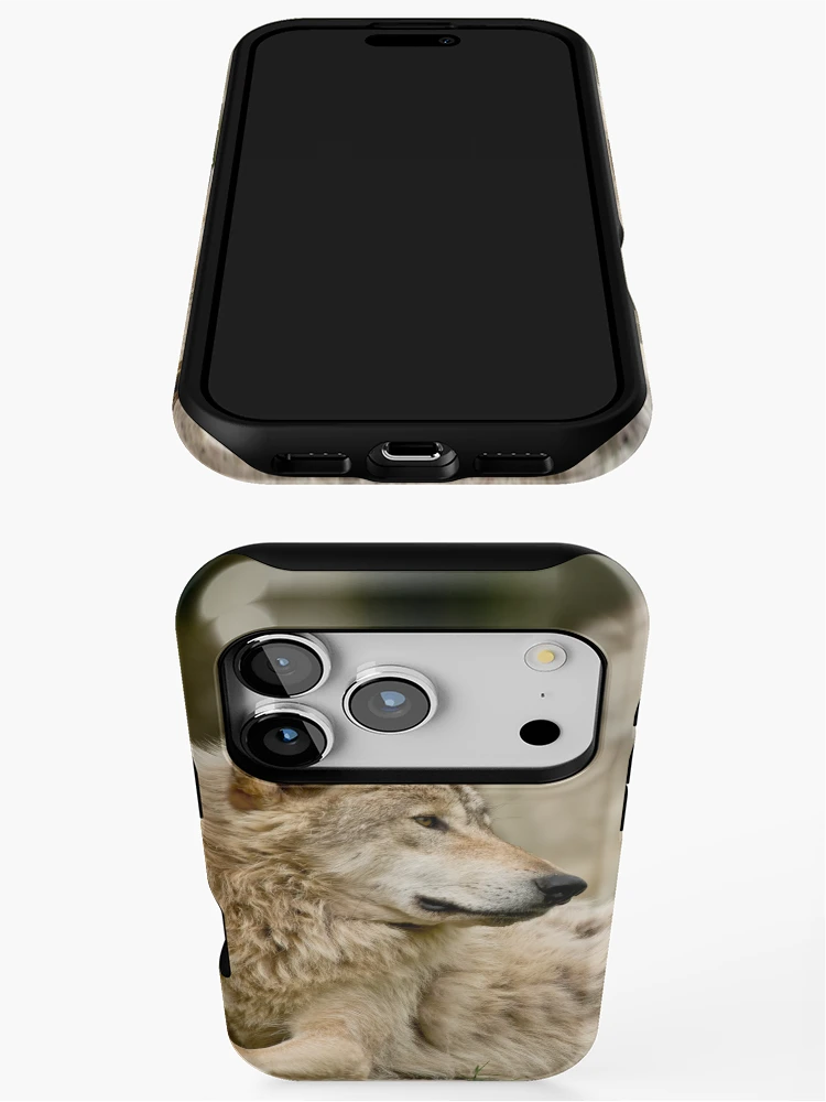Thumbnail 3 of 4, iPhone Case, Timber Wolves designed and sold by WolvesOnly.