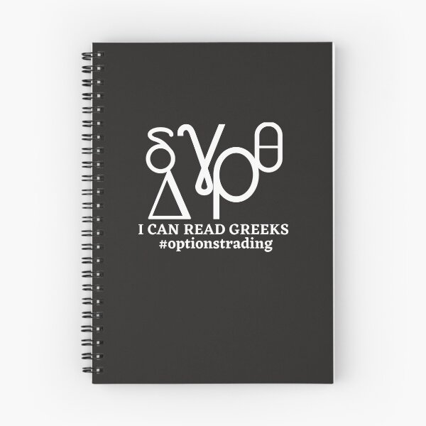 Item preview,  I can read greeks - Funny -Unique -Gift for stock market, crypto, options trader, forex traders and day traders  designed and sold by TradingTeesKids.