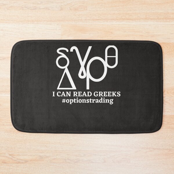 Item preview,  I can read greeks - Funny -Unique -Gift for stock market, crypto, options trader, forex traders and day traders  designed and sold by TradingTeesKids.