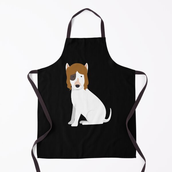 Item preview, Dog in funny brown wig. designed and sold by earthlingsmerch.