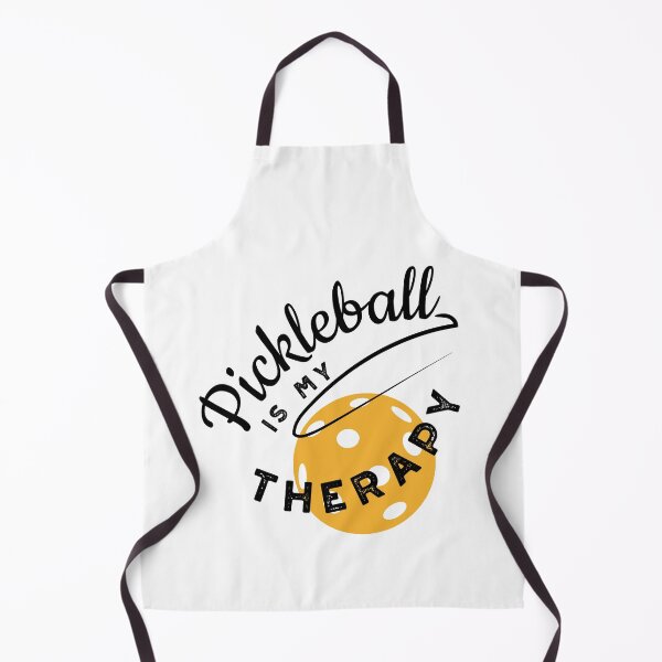 Item preview, Funny Pickleball Is My Therapy Black designed and sold by whyitsme.