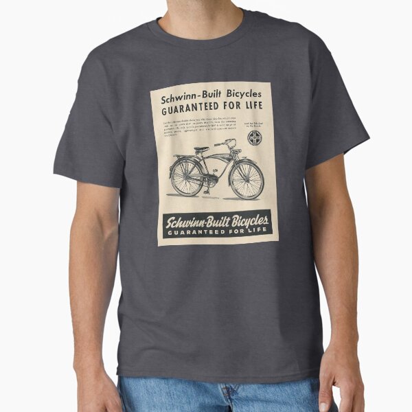 Item preview, Vintage "Schwinn-Built Bicycles Guaranteed for Life" Ad designed and sold by Designs by Kool Kat.