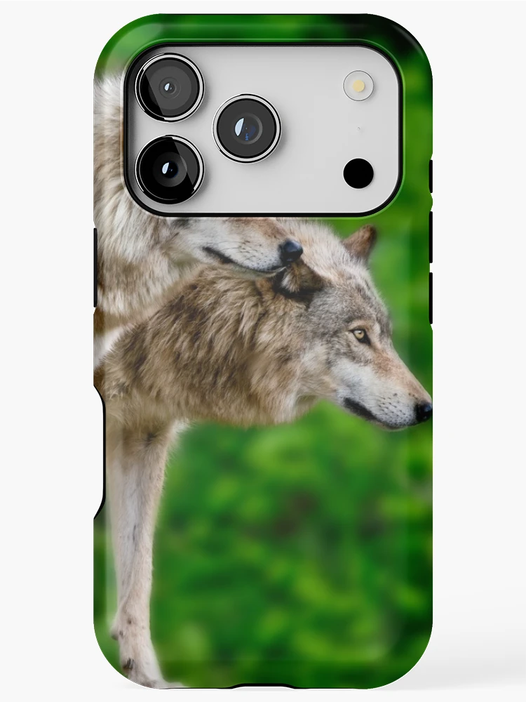Thumbnail 1 of 4, iPhone Case, Timber Wolves designed and sold by WolvesOnly.