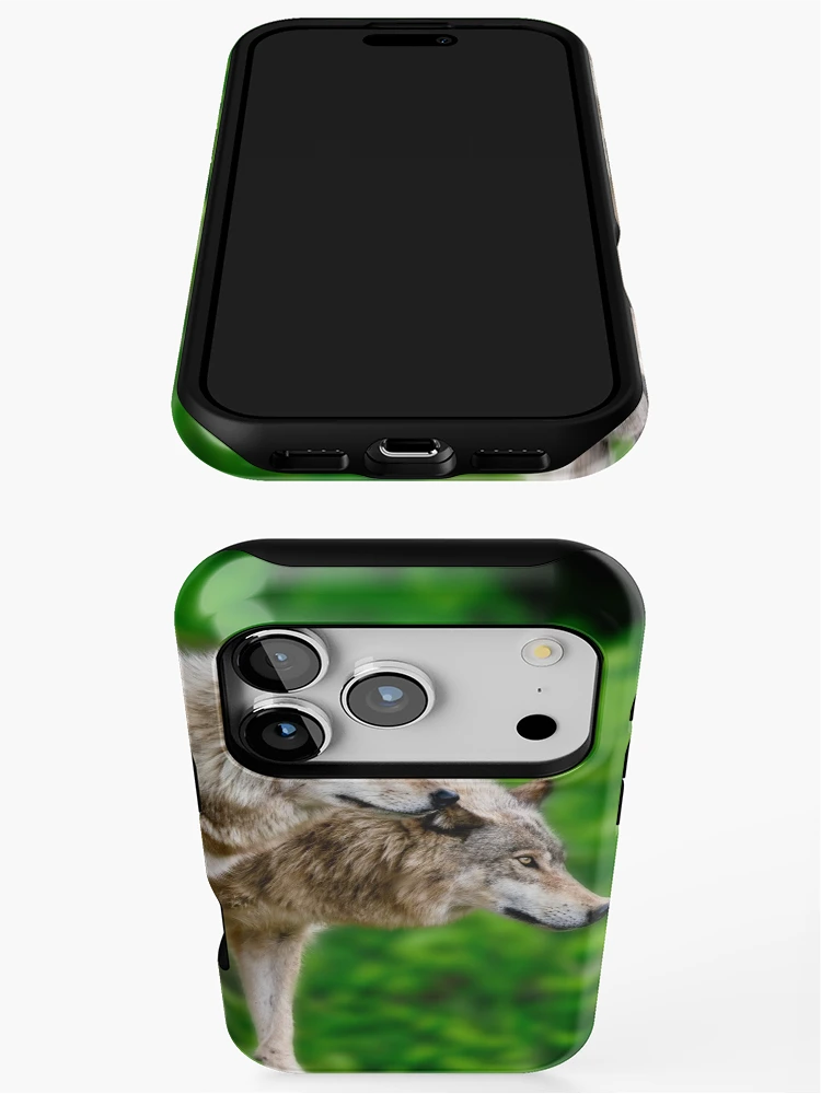 Thumbnail 3 of 4, iPhone Case, Timber Wolves designed and sold by WolvesOnly.