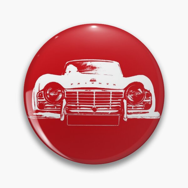 Item preview, Triumph TR4 British classic car monoblock white designed and sold by soitwouldseem.