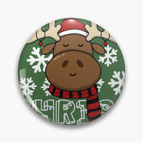 Item preview, Merry Christ Moose designed and sold by Luan Huynh.