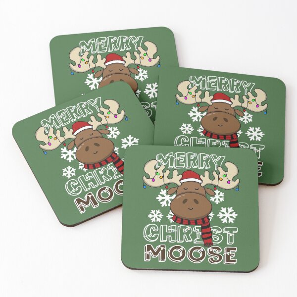 Item preview, Merry Christ Moose designed and sold by Luan Huynh.
