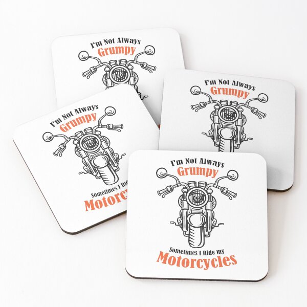 Item preview, I'm not always grumpy, sometimes i'm on my motorcycle t-shirt designed and sold by StairheadStore.