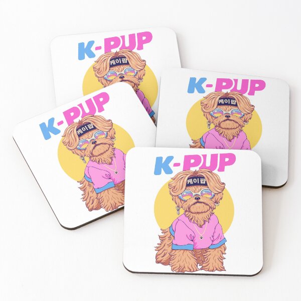 Item preview, K-Pop Cute Dog Doll designed and sold by fitalaa.