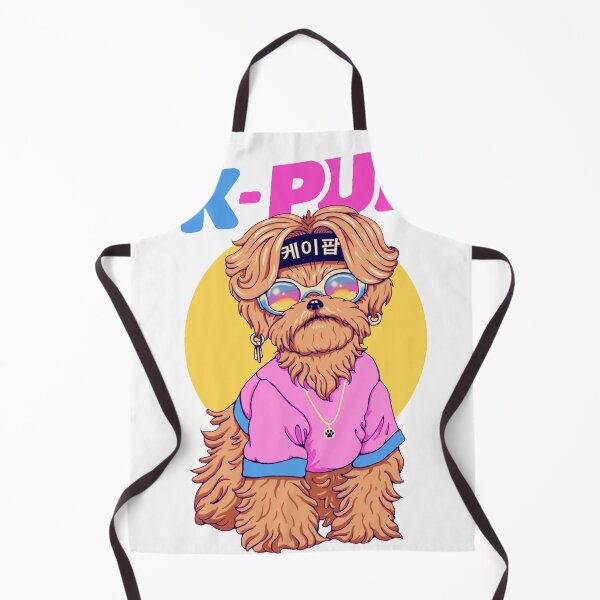 Item preview, K-Pop Cute Dog Doll designed and sold by fitalaa.