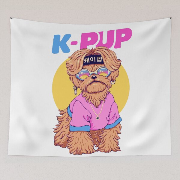 Aperçu de l'œuvre Poupée chien mignon K-Pop créée et vendue par fitalaa.