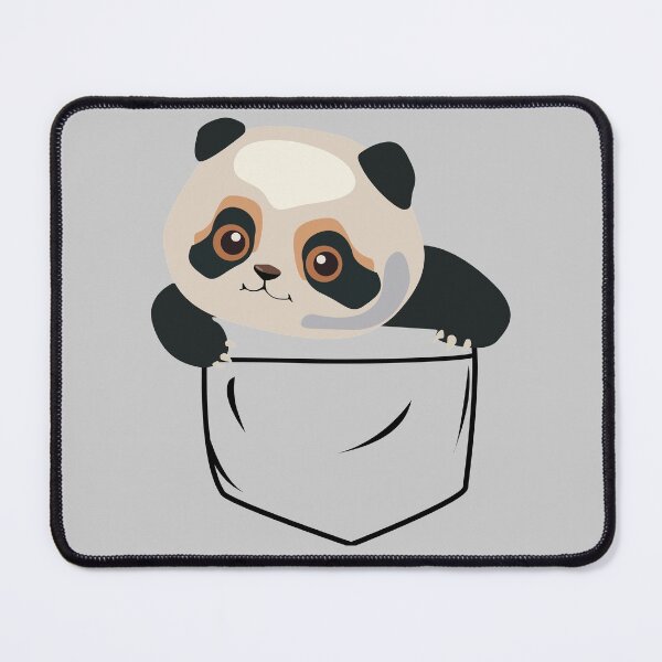 Item preview, Cute Panda in pocket. designed and sold by earthlingsmerch.
