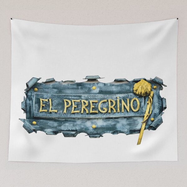 Item preview, El Peregrino Bar sign on the Way designed and sold by Caminovi.