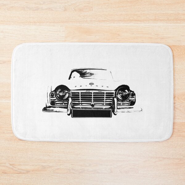 Item preview, Triumph TR4 British classic car monoblock black and white designed and sold by soitwouldseem.
