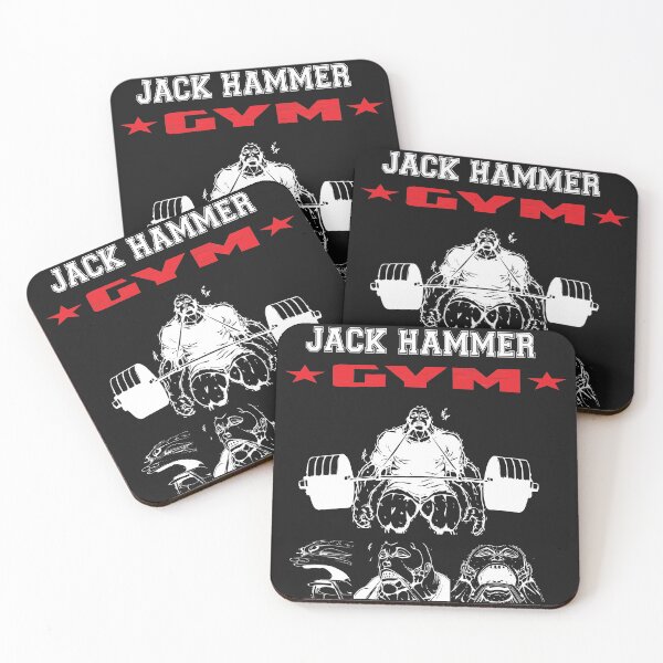 Item preview, Jack Hammer Gym (White Version) designed and sold by Diaz-Shop.