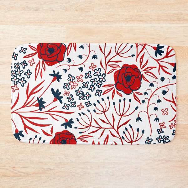 Item preview, Beautiful Simple Red Floral design aesthetic designed and sold by Preety Padhiyar.