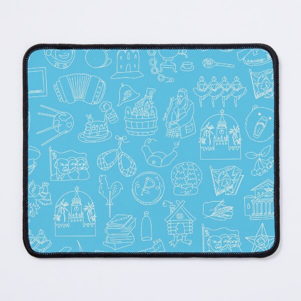Item preview, Russian Travel Icons Pattern designed and sold by RussianGifts.