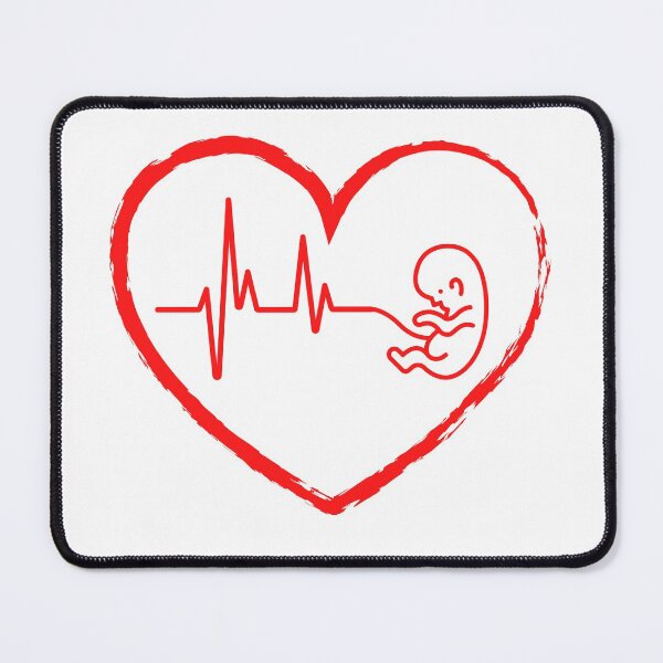 Item preview, Pro-Life Heart designed and sold by Vatazumet.