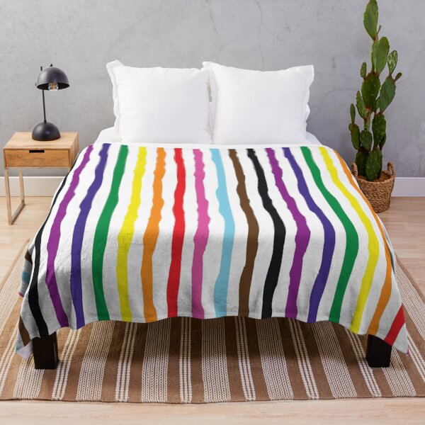 Item preview, Wonky Rainbow Stripes designed and sold by AmeyCamp.