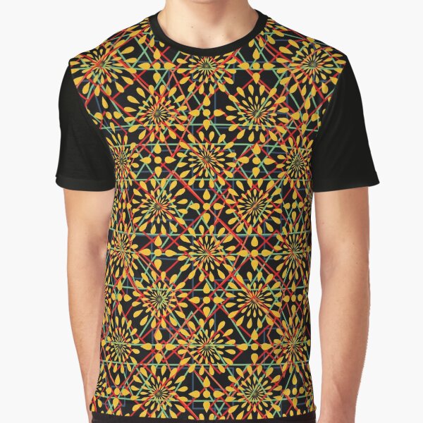 Copy of Dan Flashes Style Cool Pattern Graphic T  Graphic T-Shirt