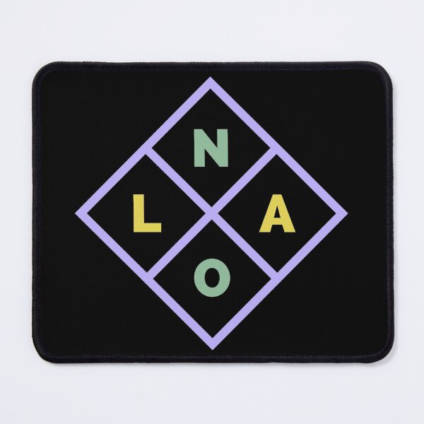 Item preview, NOLA New Orleans Mardi Gras, Minimal Style Mardi Gras Color Font designed and sold by singRsong.
