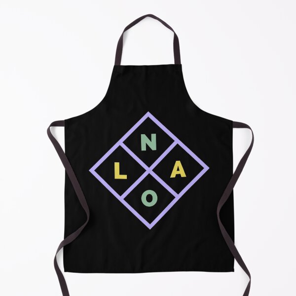 Item preview, NOLA New Orleans Mardi Gras, Minimal Style Mardi Gras Color Font designed and sold by singRsong.