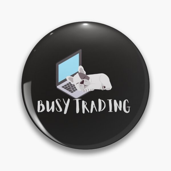 Item preview,  Busy Trading- Funny -Unique -Gift for stock market, crypto, options trader, forex traders and day traders  designed and sold by TradingTeesKids.