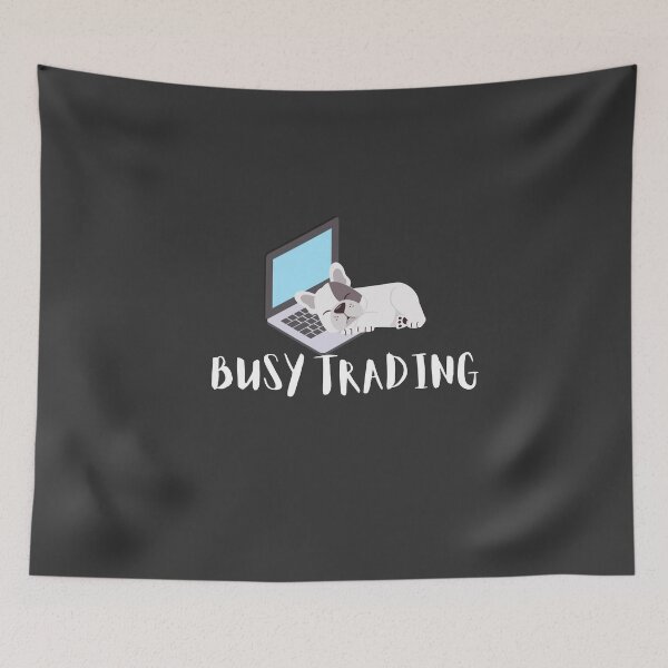 Item preview,  Busy Trading- Funny -Unique -Gift for stock market, crypto, options trader, forex traders and day traders  designed and sold by TradingTeesKids.